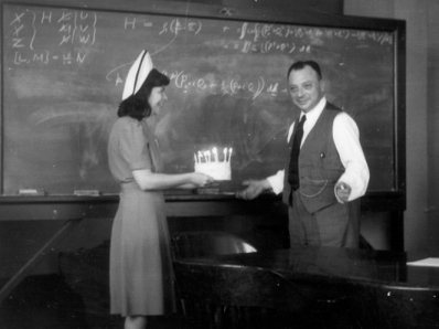 Pauli en su cumpleaños 1945